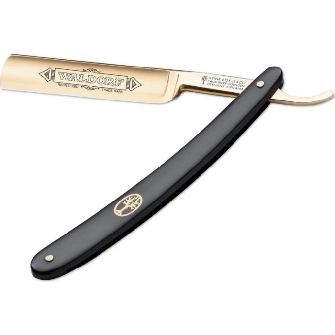 Бритва BOKER WALDORF 24 KARAT GOLD BK140321 Бритва BOKER WALDORF 24 KARAT GOLD BK140321