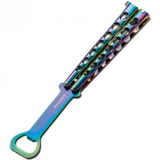 Открывалка BOKER MAGNUM RAINBOW BALISONG BK09SC010 Открывалка BOKER MAGNUM RAINBOW BALISONG BK09SC010